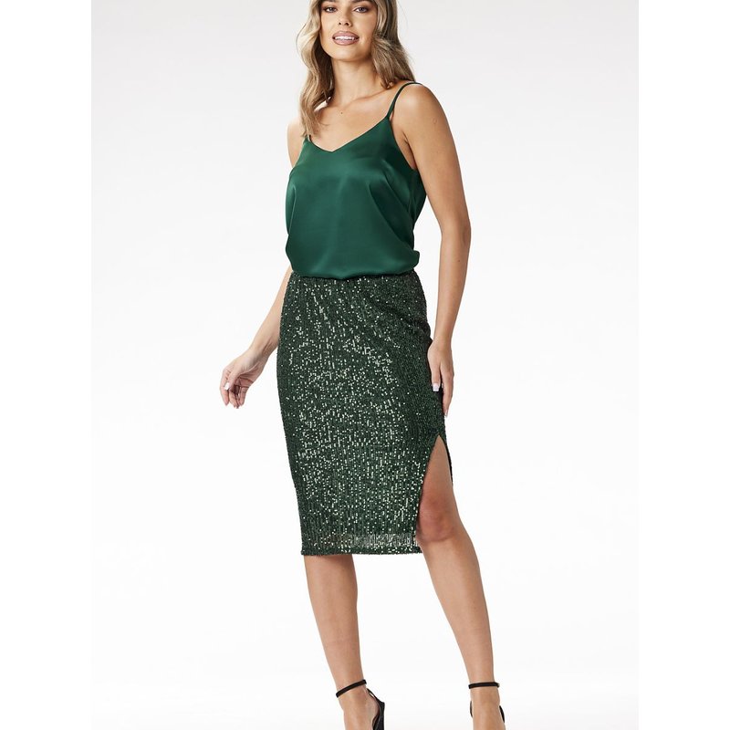 Skirt model 204277 awama - M - Green