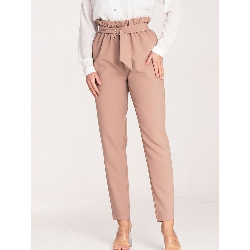 Women trousers model 204299 Figl - XL - Beige