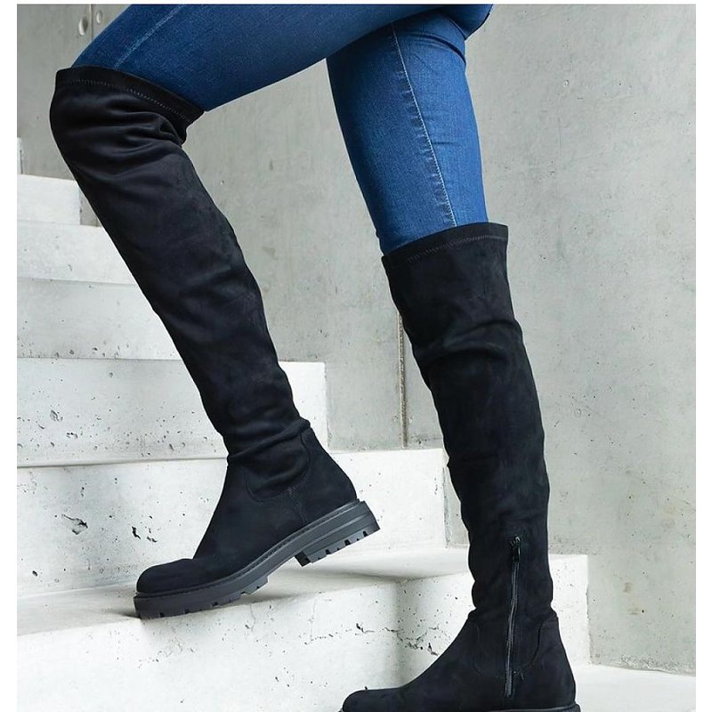 Thigh-Hight Boots model 204698 Solea - 37 - Black