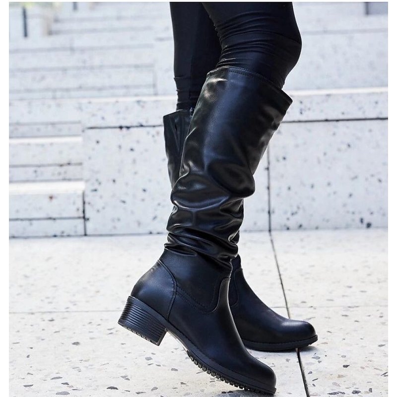 Thigh-Hight Boots model 204762 Solea - 36 - Black
