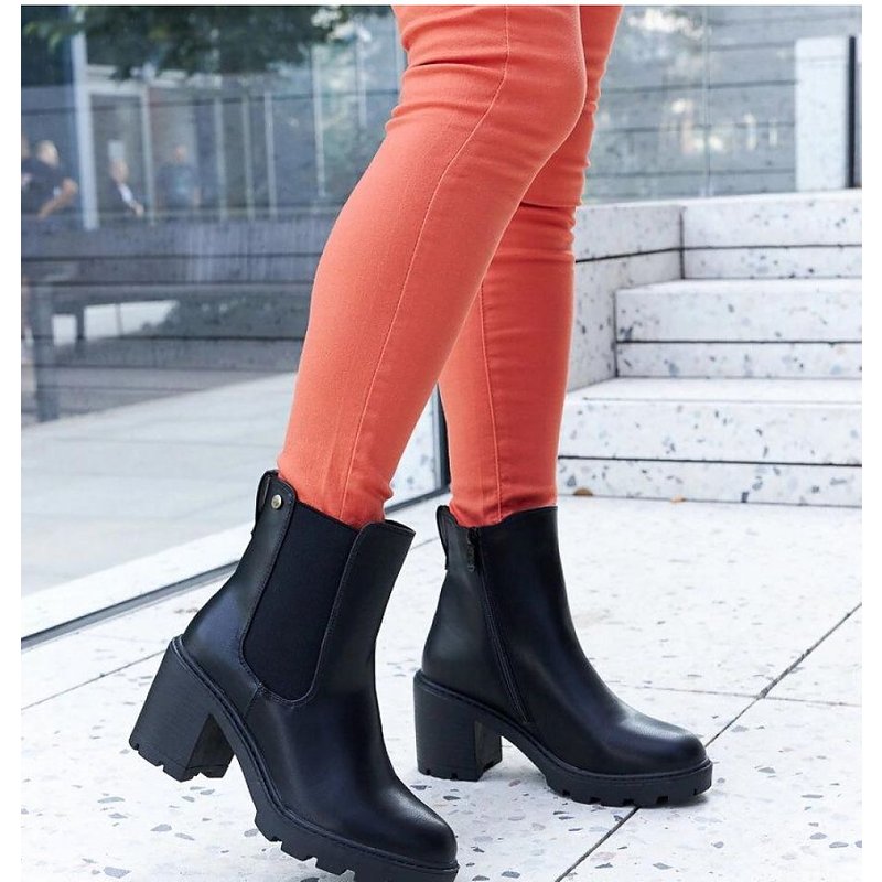 Heel boots model 204766 Solea - 37 - Black