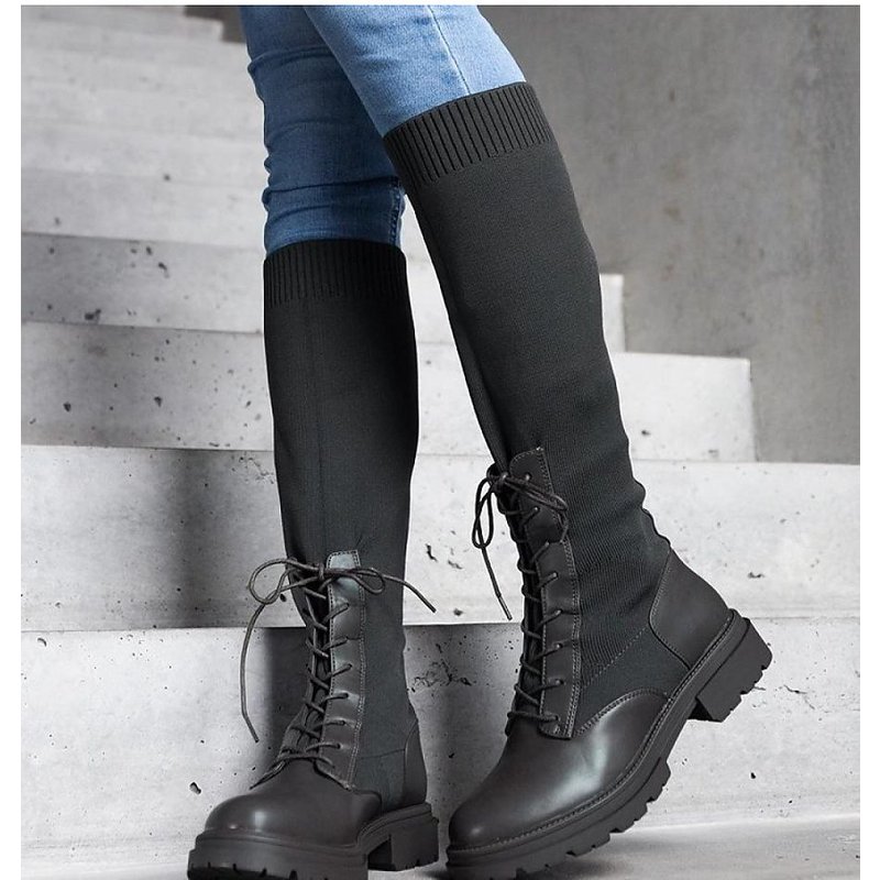 Thigh-Hight Boots model 204800 Solea - 39 - Green