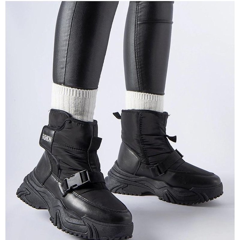 Snow boots model 204809 Solea - 36 - Black