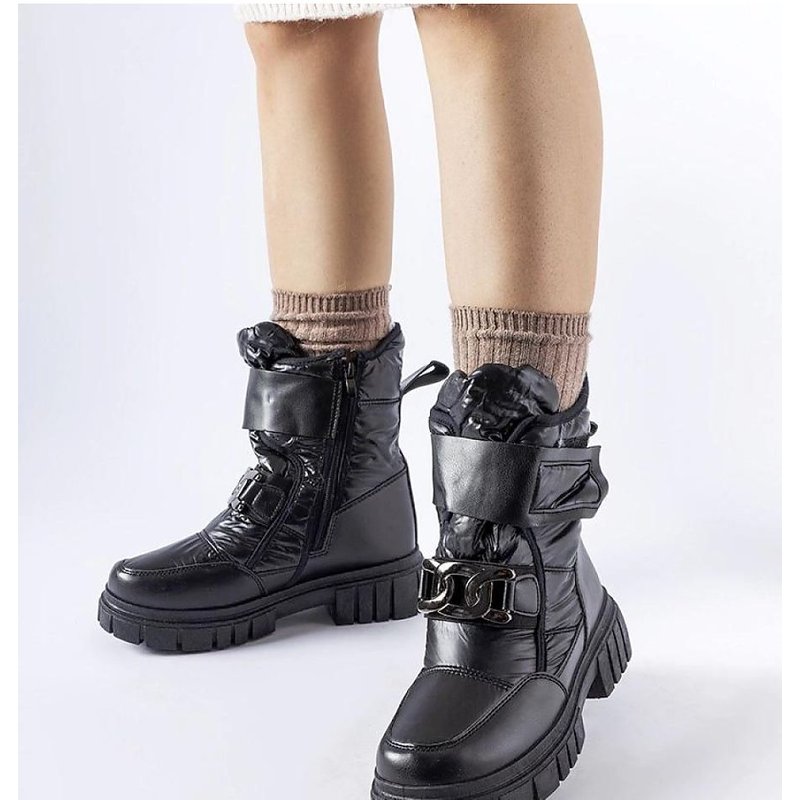 Snow boots model 204814 Solea - 40 - Black