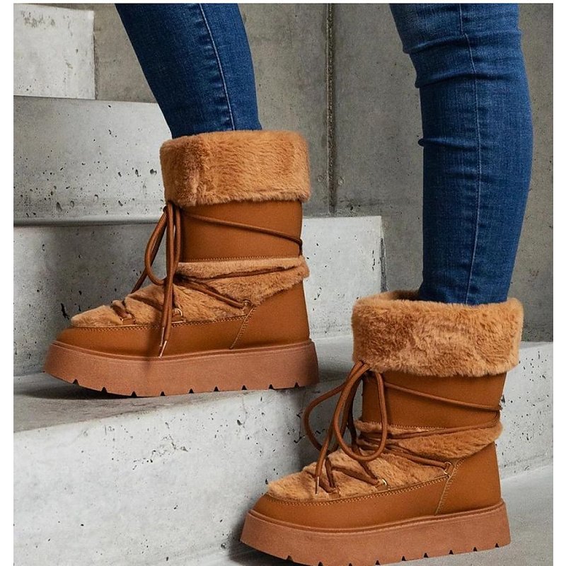 Snow boots model 205019 Solea - 40 - Brown