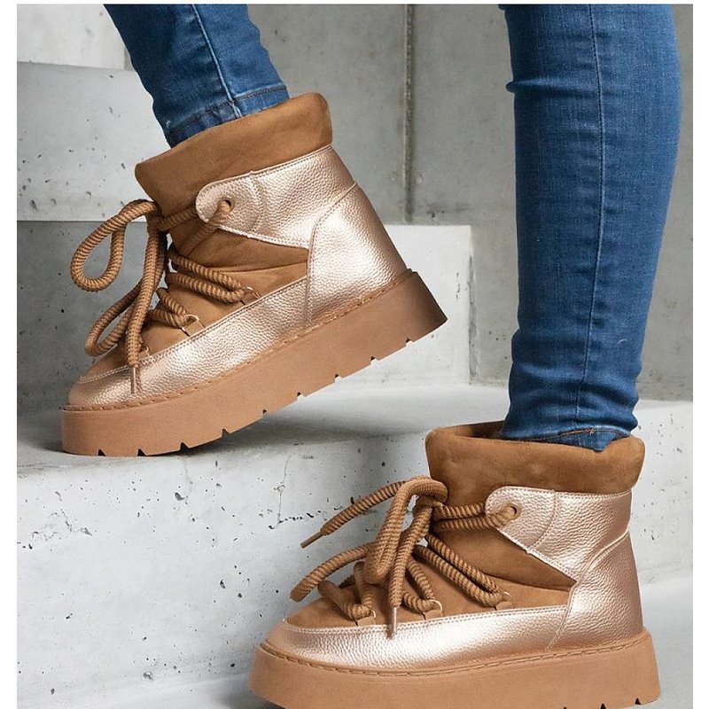 Snow boots model 205023 Solea - 37 - Brown