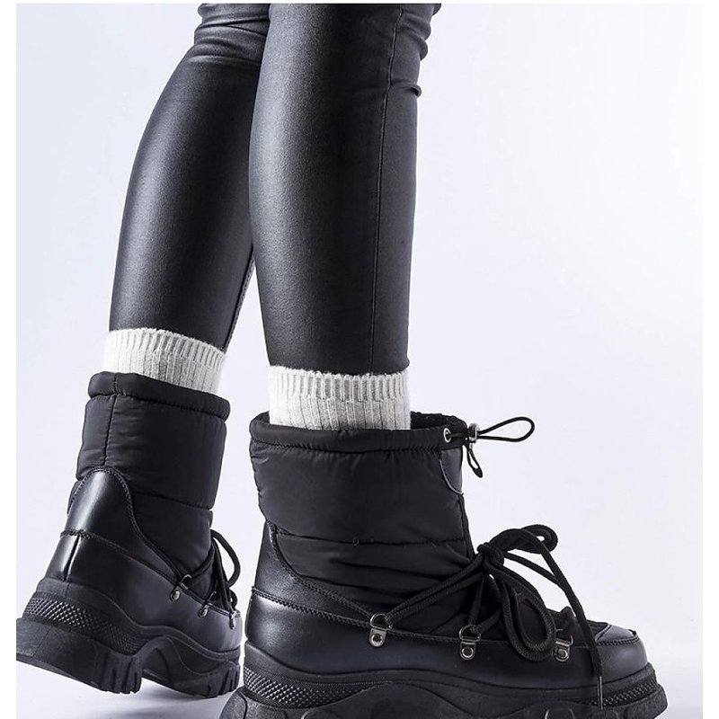 Snow boots model 205059 Solea - 36 - Black