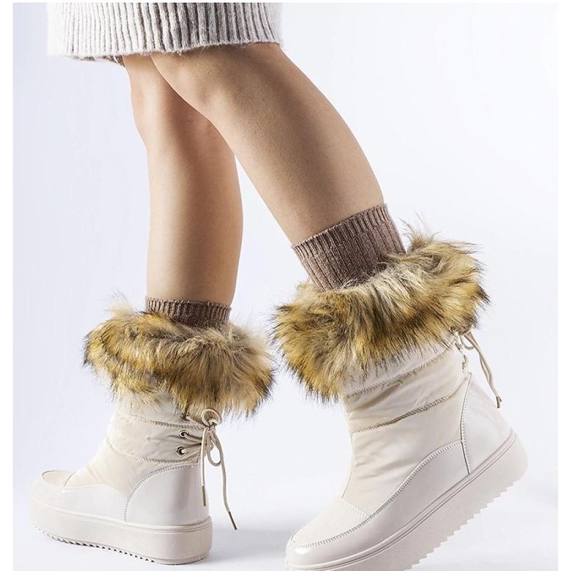 Snow boots model 205068 Solea - 38 - Beige