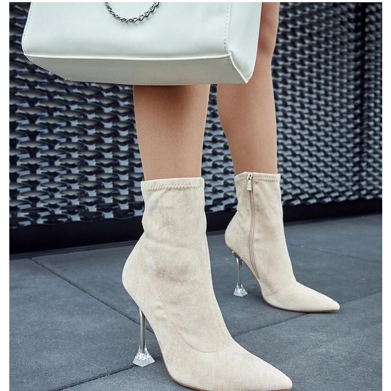 Heel boots model 205092 Solea - 40 - Beige