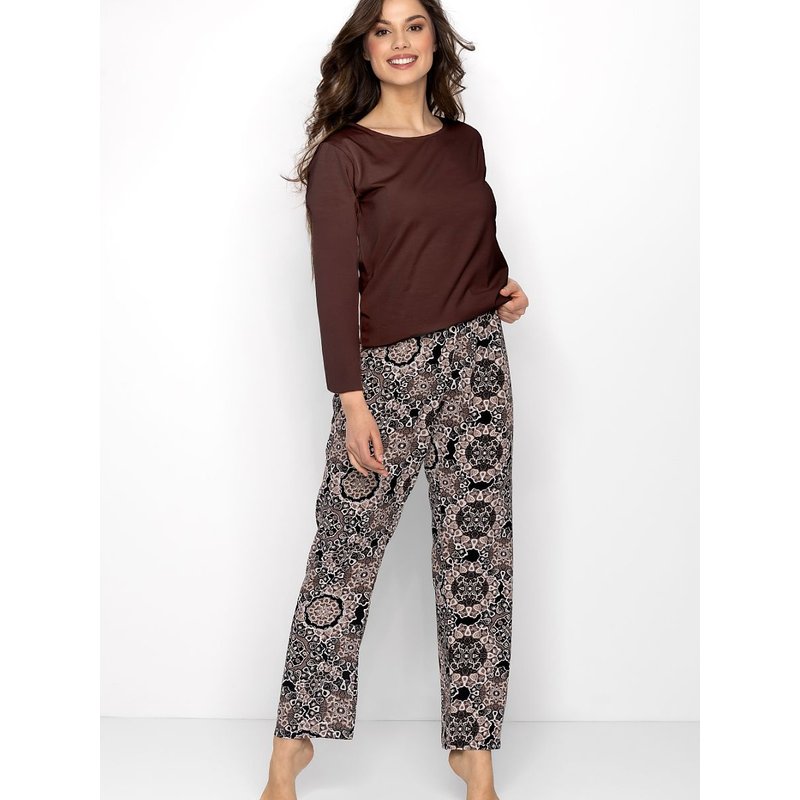 Pyjama model 205976 Momenti Per Me - XL - Brown