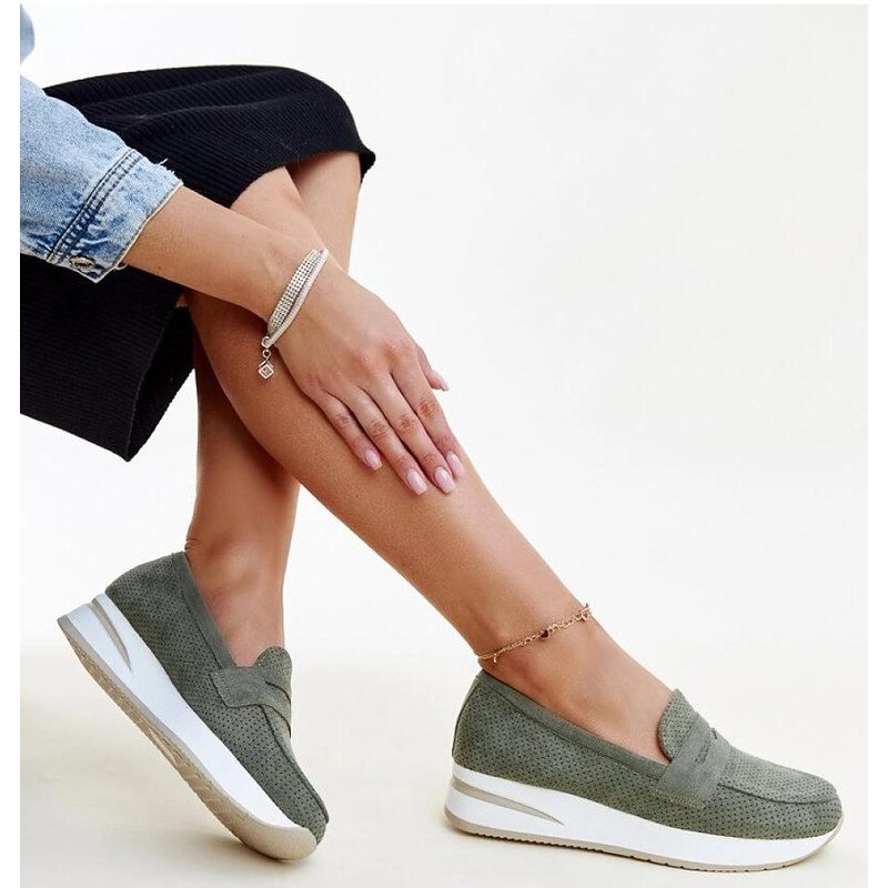 Half shoes model 206456 Solea - 37 - Green
