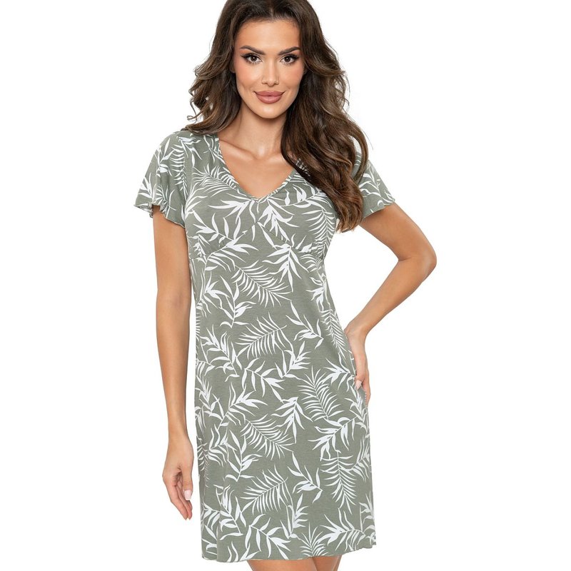 Nightshirt model 206605 Donna - L - Green