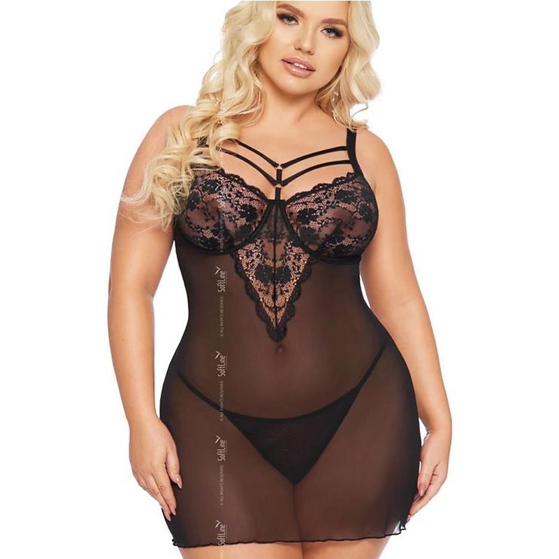 Sexy set model 206928 SoftLine Collection - XL - Black