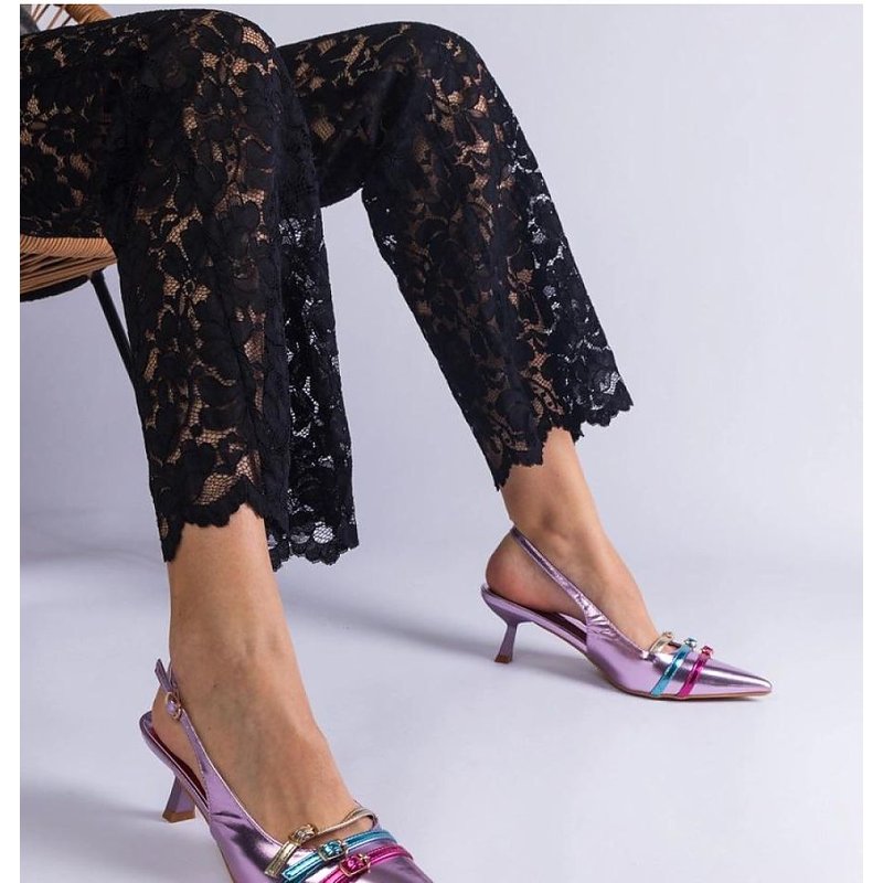 High heel pumps model 207109 Solea - 39 - Violet
