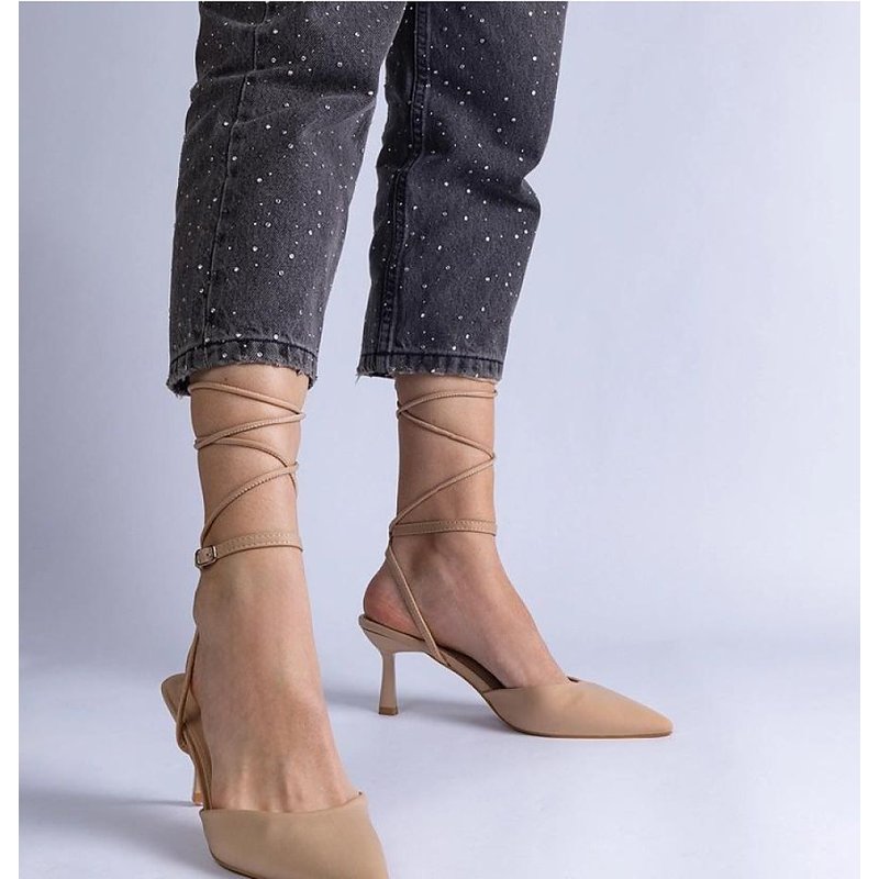 High heel pumps model 207112 Solea - 41 - Beige