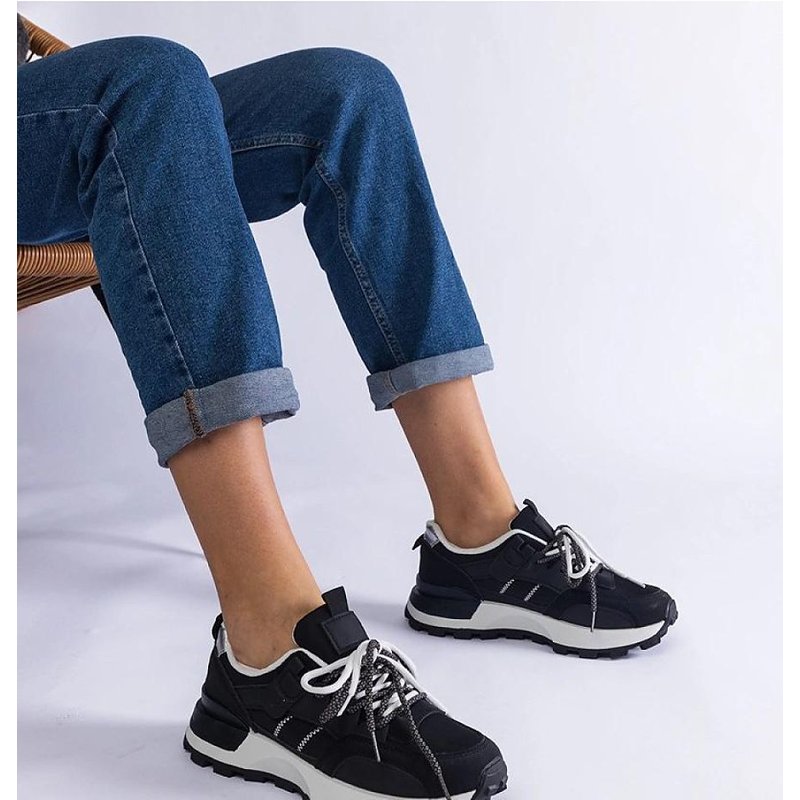 Sneakers model 207115 Solea - 38 - Black