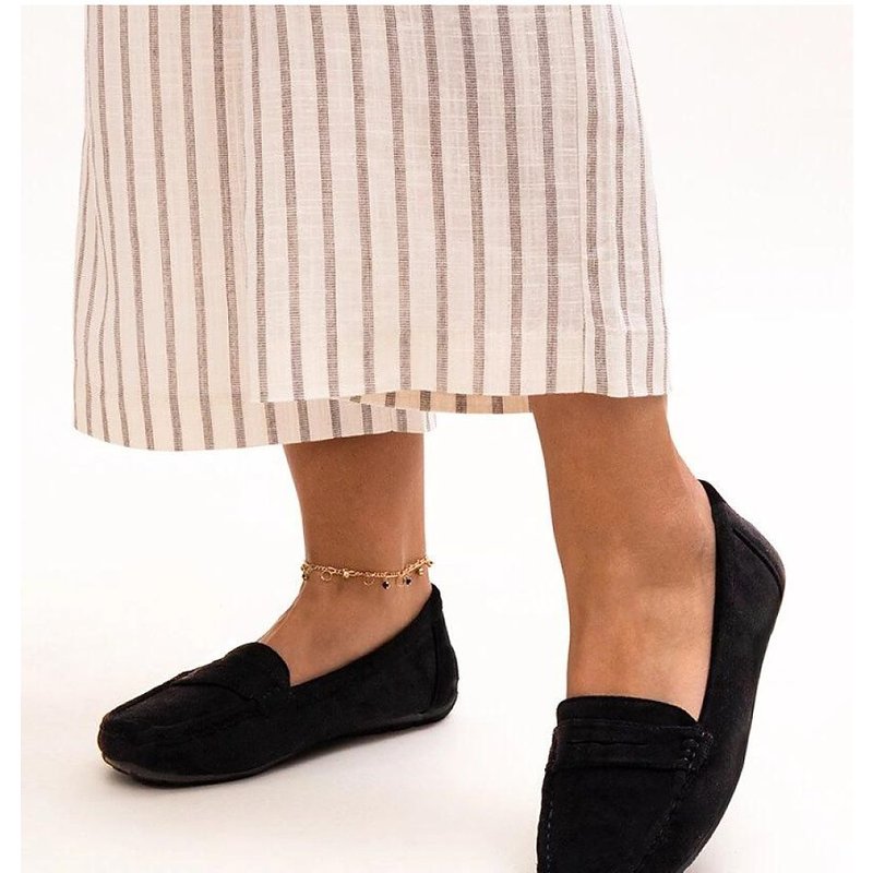 Mocassin model 207267 Solea - 36 - Black