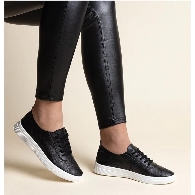 Sneakers model 207321 Solea - 38 - Black