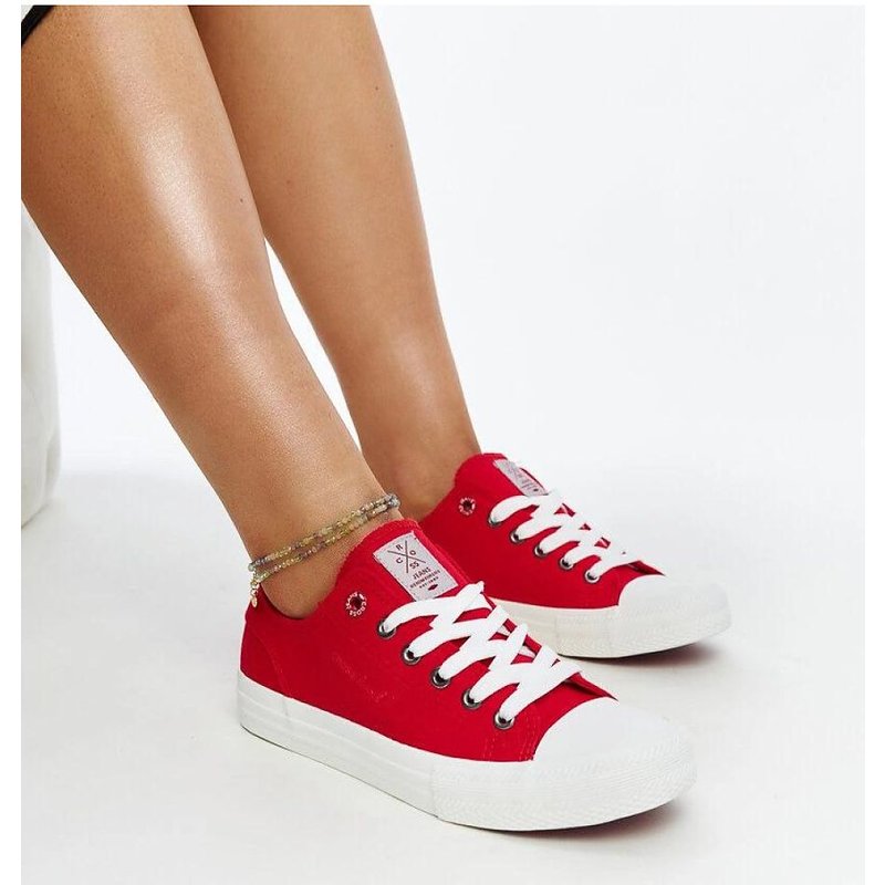 Sneakers model 207359 Solea - 36 - Red
