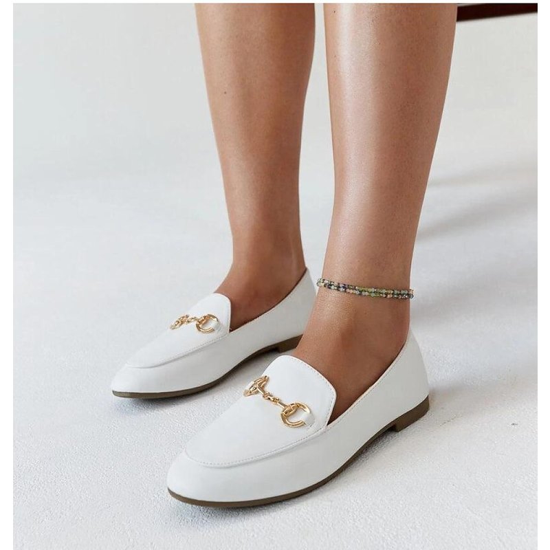 Mocassin model 207484 Solea - 38 - White