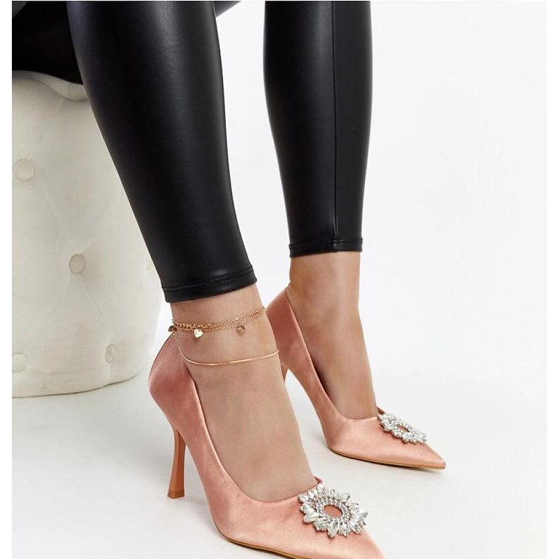 High heel pumps model 207515 Solea - 36 - Beige