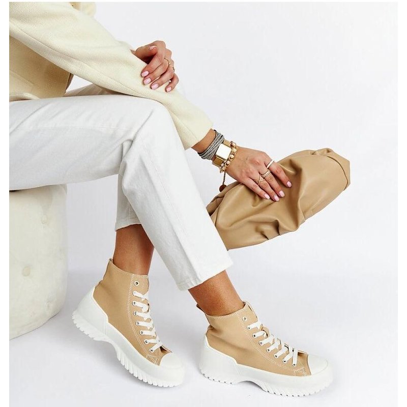 Sneakers model 207551 Solea - 39 - Beige