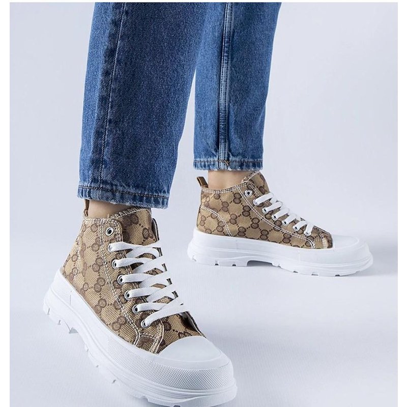 Sneakers model 207614 Solea - 37 - Brown