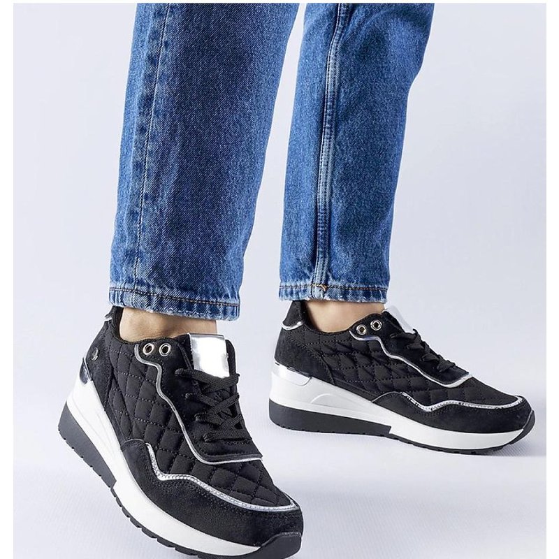 Wedge sneakers model 207620 Solea - 39 - Black