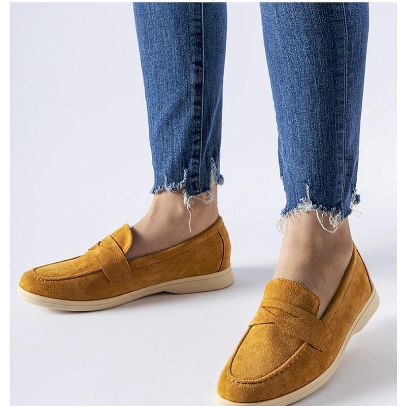 Mocassin model 207649 Solea - 41 - Beige