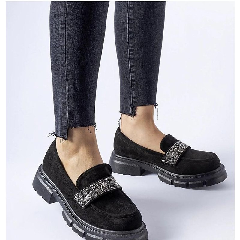 Mocassin model 207651 Solea - 36 - Black