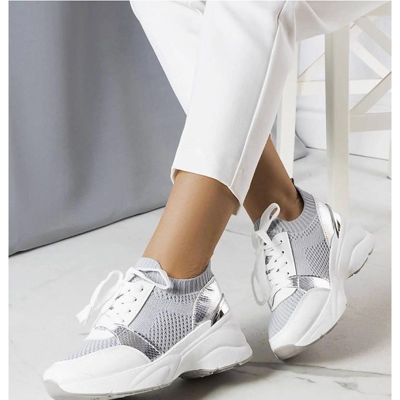 Wedge sneakers model 207995 Solea - 39 - Grey