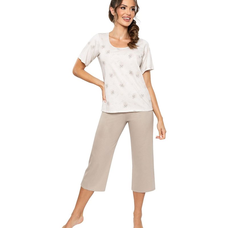 Pyjama model 208754 Donna - XXL - Beige