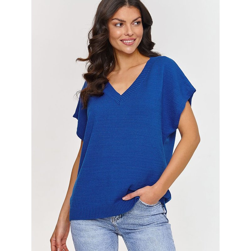 Gilet model 209736 Makadamia - ONE-SIZE-FITS-ALL - Blue