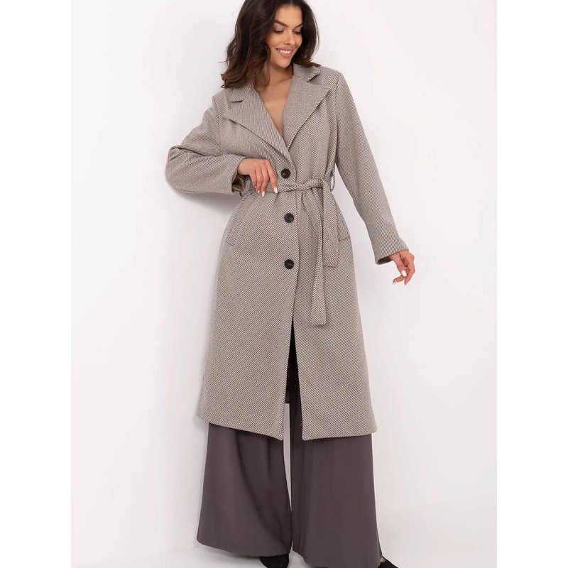 Coat model 211304 Italy Moda - ONE-SIZE-FITS-ALL - Beige