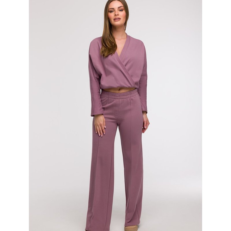Tracksuit trousers model 211507 BeWear - M - Violet