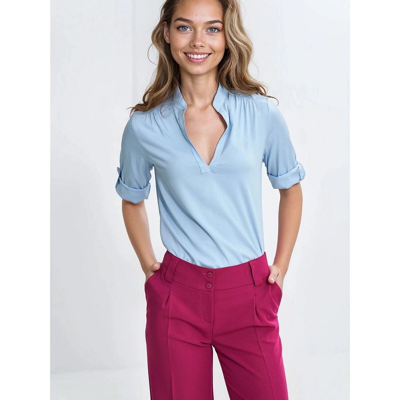 Blouse model 211805 Nife - 40 - Blue