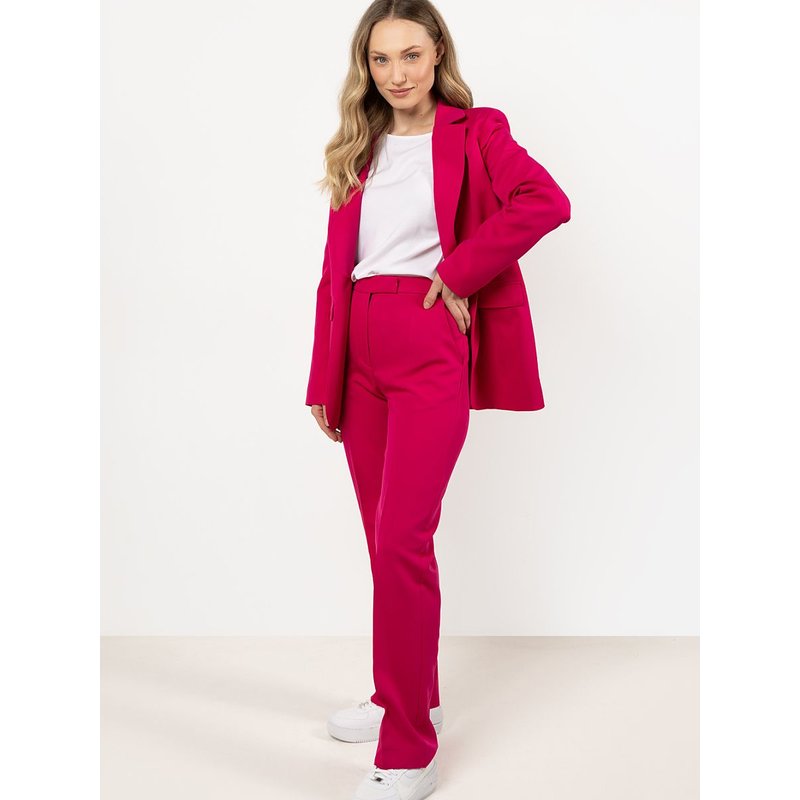Women trousers model 212223 awama - S - Pink