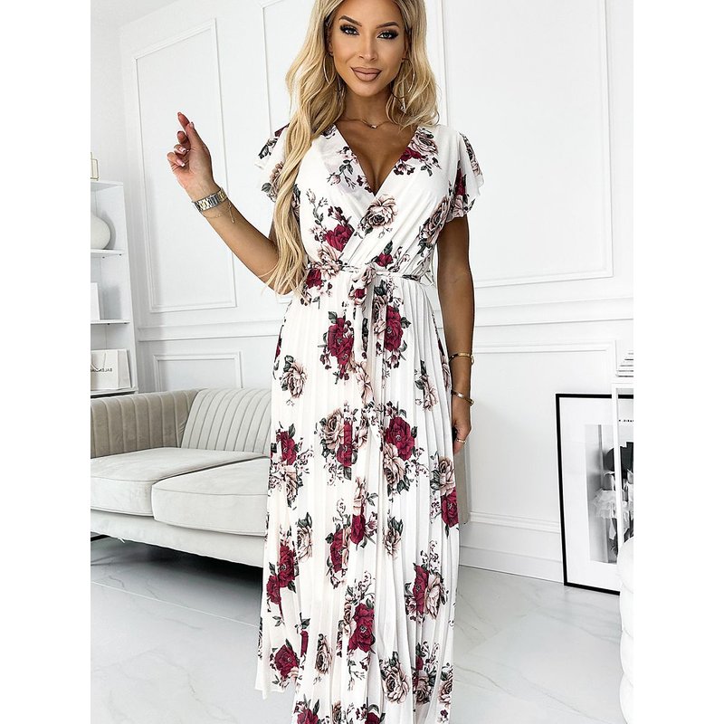 Cocktail dress model 212634 Numoco - ONE-SIZE-FITS-ALL - Red