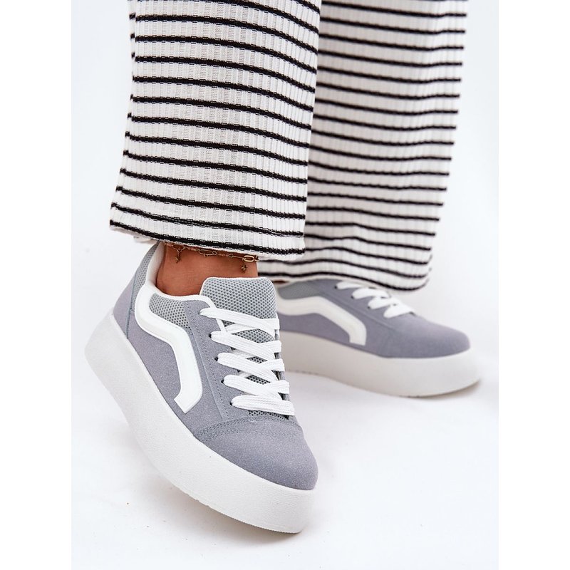 Platform sneakers model 213187 Step in style - 36 - Blue