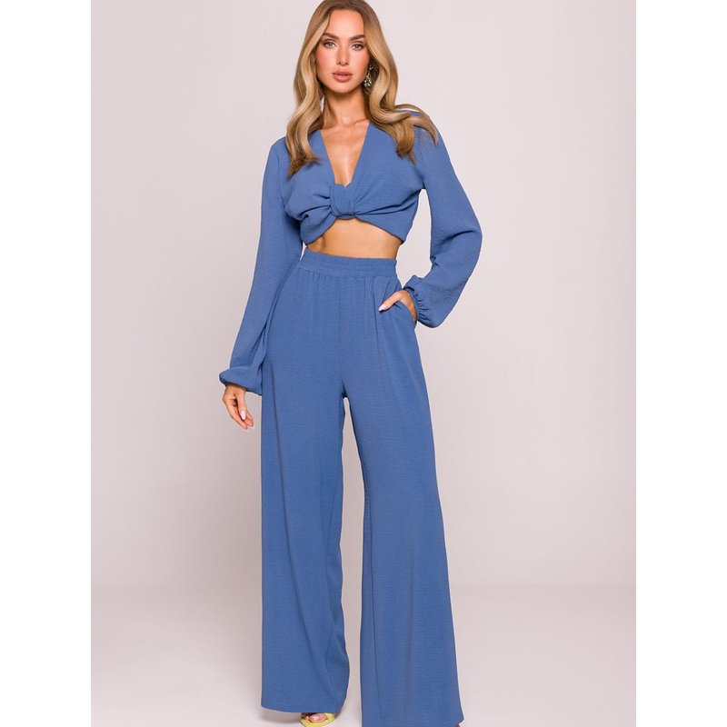 Women trousers model 213675 Moe - M - Blue