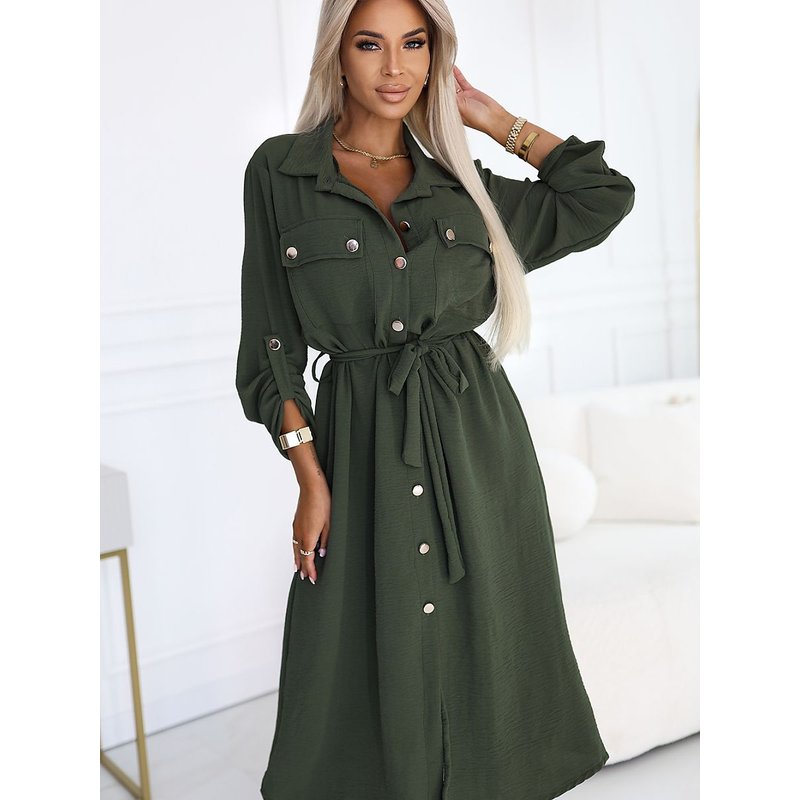 Daydress model 213828 Numoco - ONE-SIZE-FITS-ALL - Green