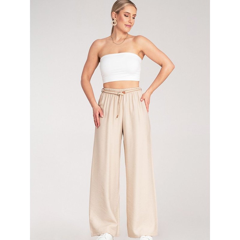 Women trousers model 214854 Figl - S/M - Beige