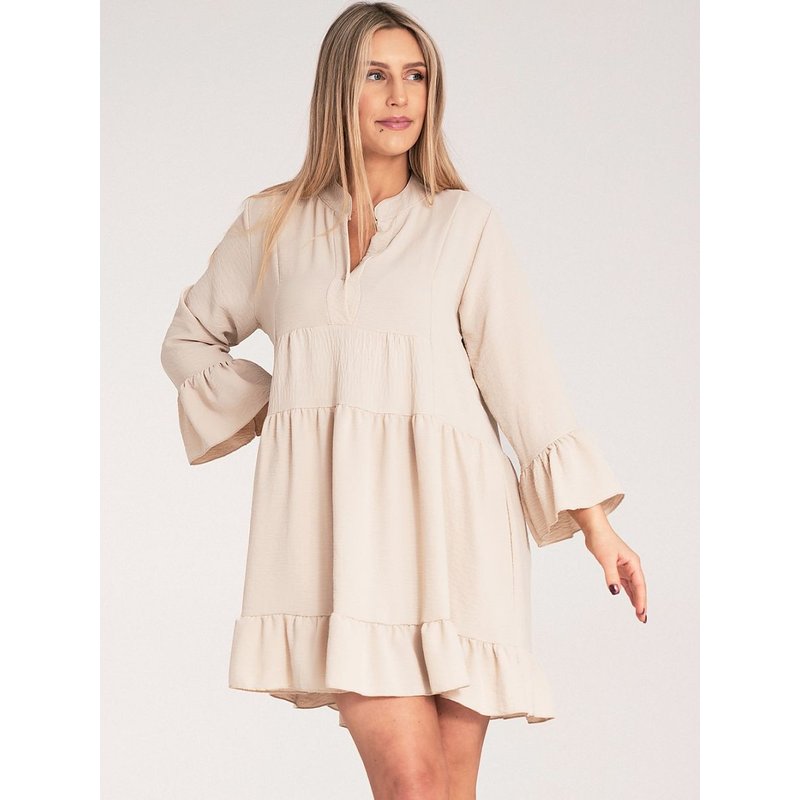 Daydress model 214863 Figl - S/M - Beige