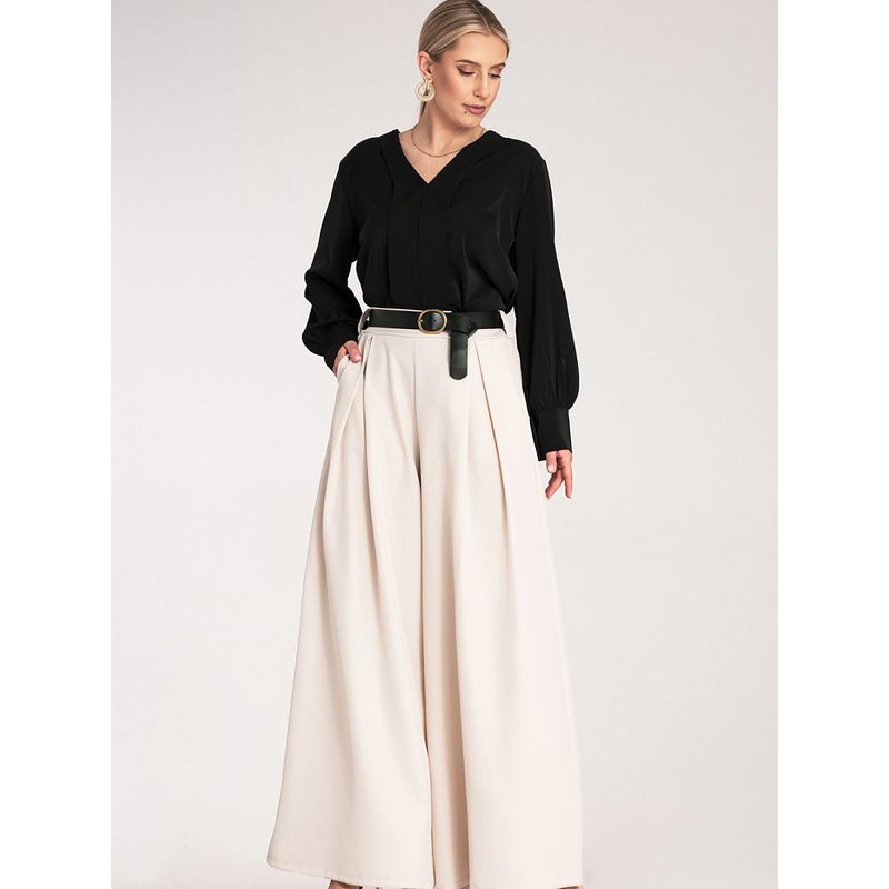 Women trousers model 214927 Figl - S/M - Beige