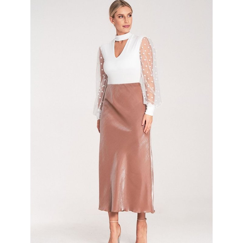 Skirt model 214937 Figl - S/M - Beige