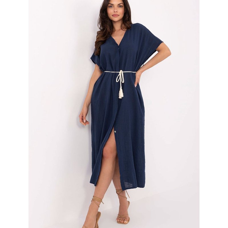 Daydress model 215236 Och Bella - M - Navy blue