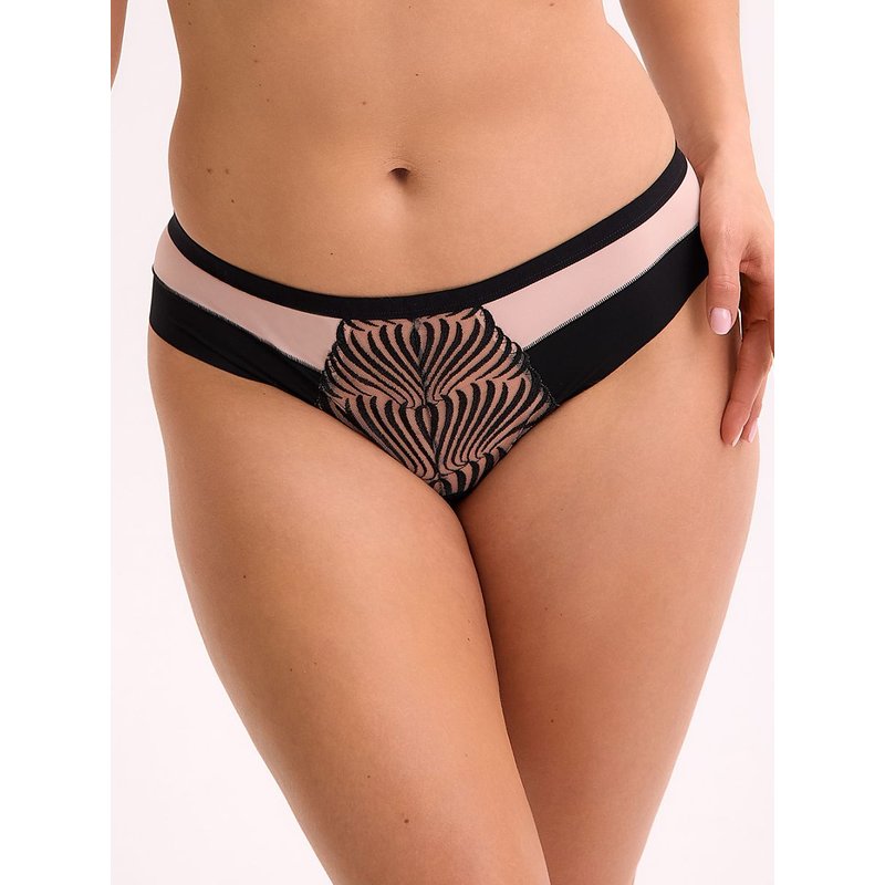 Brazilian style panties model 216008 Gaia - S - Black