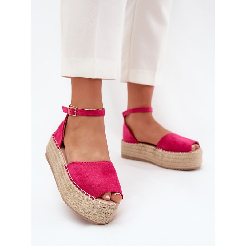 Platform sandals model 216028 Step in style - 40 - Pink