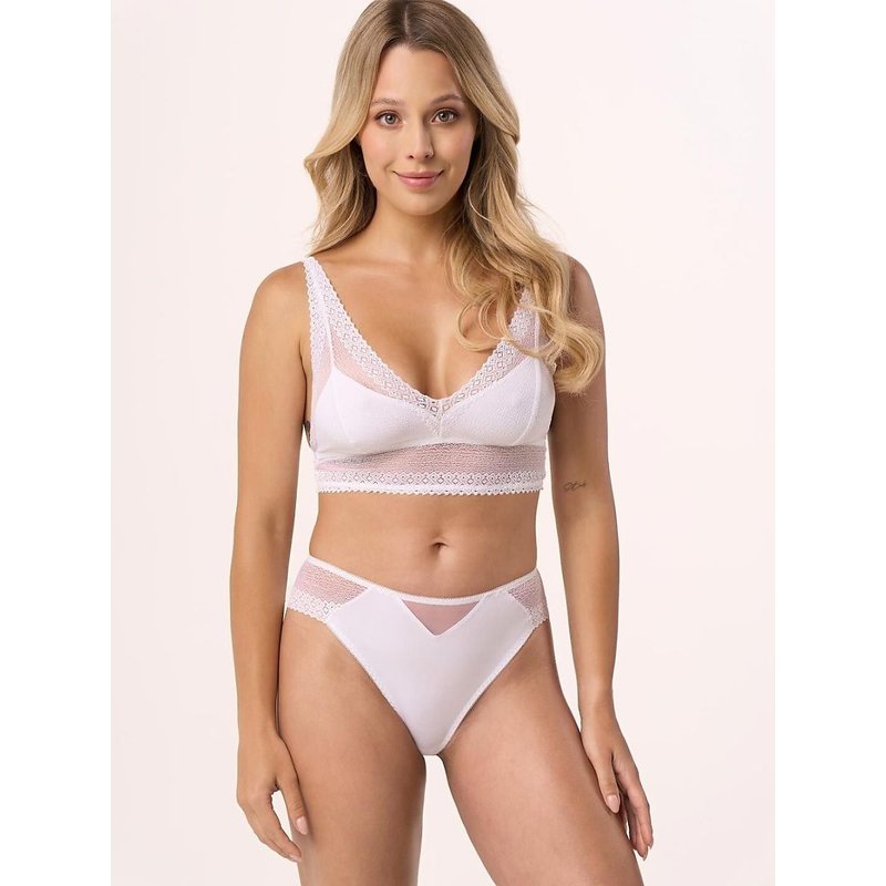 Brazilian style panties model 216132 Babell - M - White