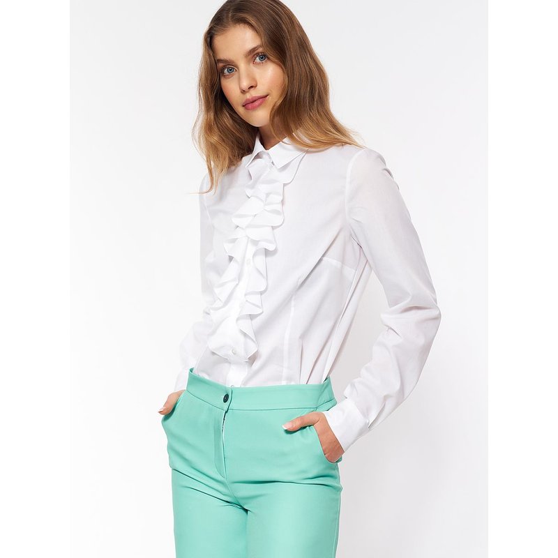 Long sleeve shirt model 216346 Nife - 40 - White